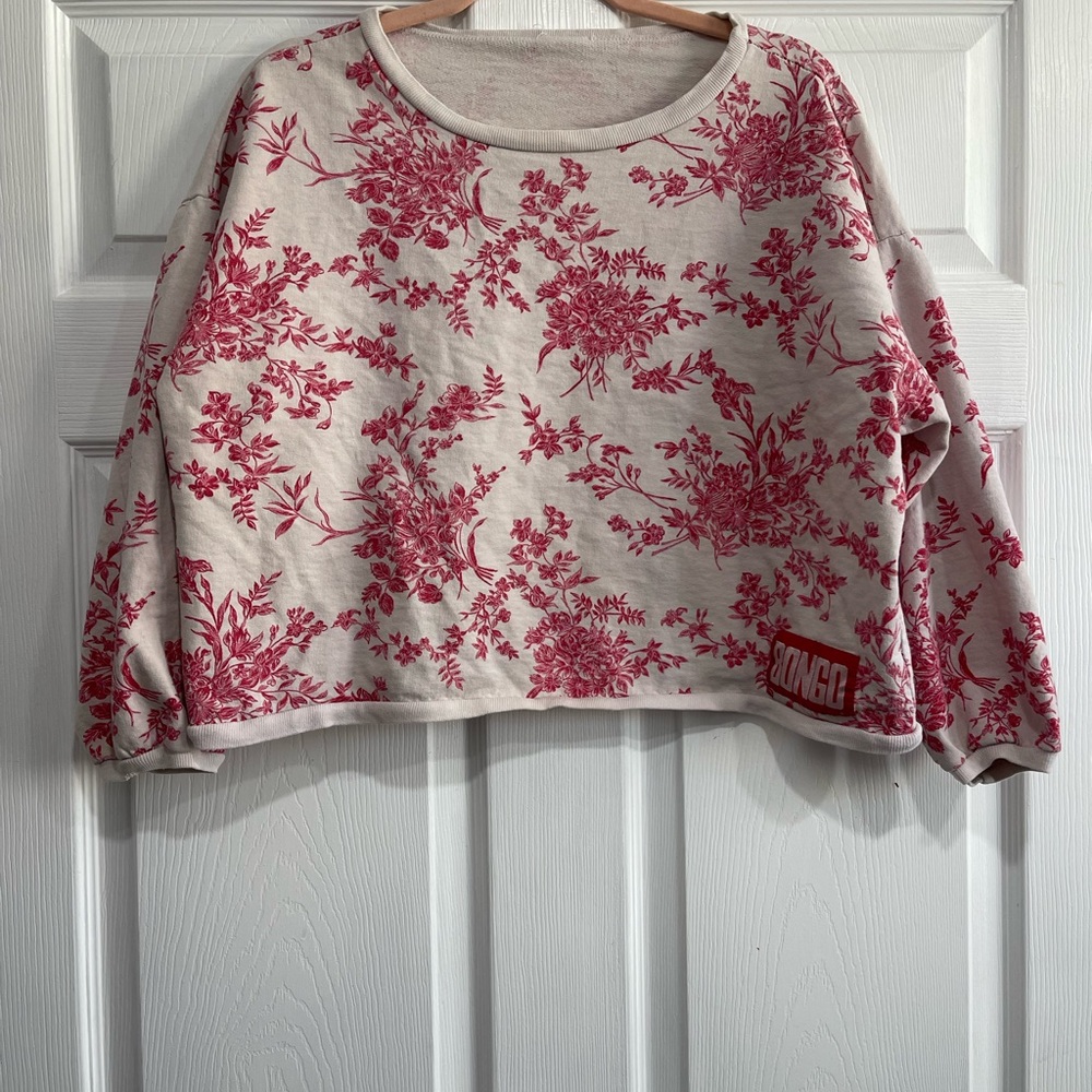 Floral Vintage Bongo Sweatshirt